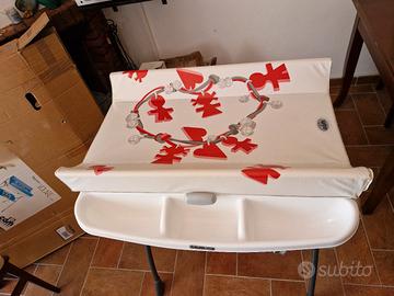 Fasciatoio vaschetta sopra bidet