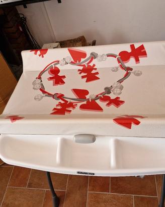 Fasciatoio vaschetta sopra bidet