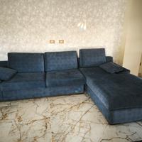 Divano letto con penisola 