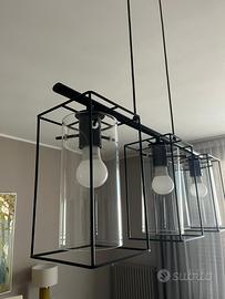 Lampadario industrial