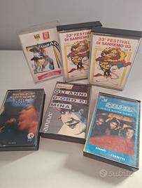 Musicassette anni 70-80 - Mina, BeeGees, Gaynor