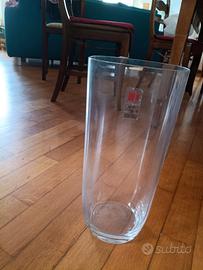 vaso di Murano in vetro trasparente Carlo Moretti