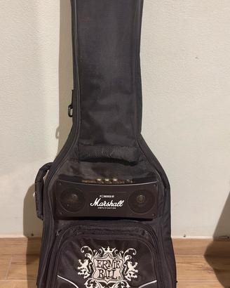 custodia imbottita ernie ball con amplificatore