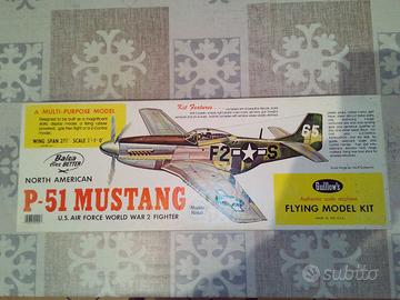 Aereo P51 Mustang - Guillow’s 402 - balsa kit