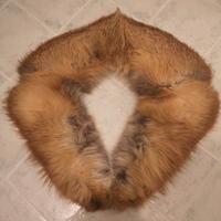 Collo di pelliccia di volpe