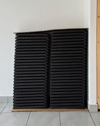 Tegole Marsigliesi Nere Nuove 41×24 cm - 53pezzi