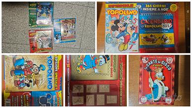 Topolino+Francobolli+carte da gioco d'autore