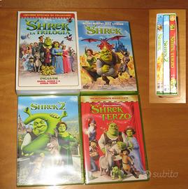 Shrek La Trilogia (3 DVD) nel suo contenitore