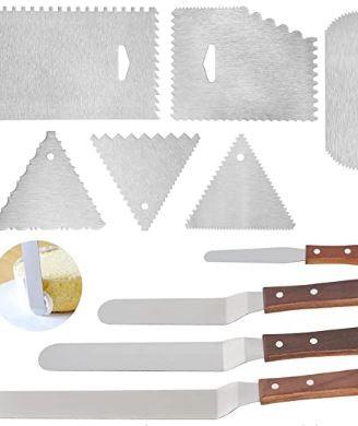 Kit spatole pasticceria torte cupcakes glassa