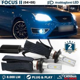 LUCI FULL LED H7 ANABBAGLIANTI PER FORD FOCUS Mk2
