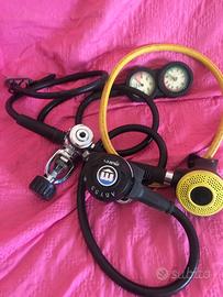 Erogatori Mares  Abyss+ secondo di riserva