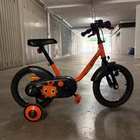 Bici con rotelle ruota 14”