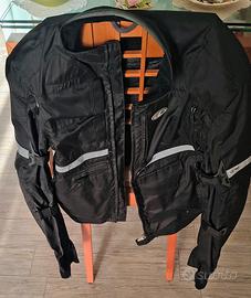giacca e pantaloni clover per motociclista 