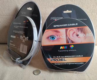 Cavo audio piatto alta qualità PROEL 2x2,5mm²
