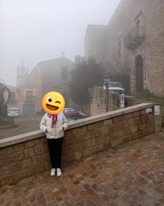 Piumino donna OVS panna tg M/L