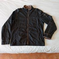 Giacchetto Blu Staff simil-pelle poliestere XL