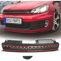 GRIGLIA VOLKSWAGEN VW GOLF 6 LOOK GTI NERO ROSSO