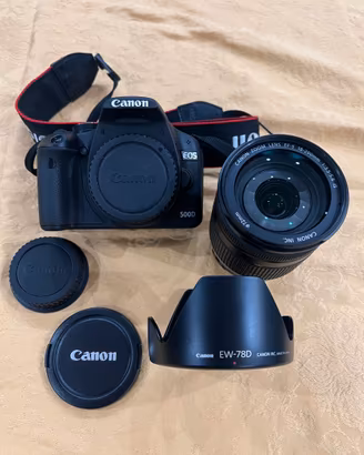 Kit Reflex Canon EOS 500D + Obiettivo e altro