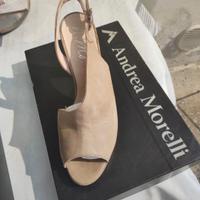 scarpe pelle N.38 Andrea Morelli