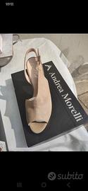 scarpe pelle N.38 Andrea Morelli