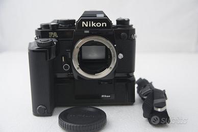 NIKON FA BLACK MOTORE NIKON MD-15 COME NUOVA 35MM