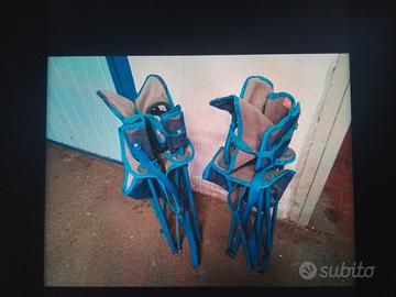 2 SEDIE PIEGHEVOLI QUECHUA CAMPEGGIO BASIC XXL