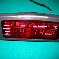 SVEGLIA DIGITALE MULTIFUNZIONE (nuova)