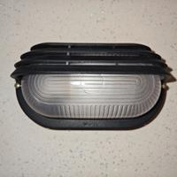 Applique Lampada da Esterno FAR IP44 60W E27 Nero