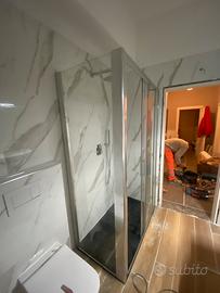 Box doccia angolare 160x70x200