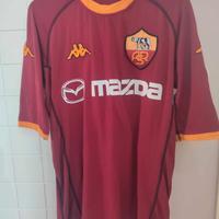 AS Roma 2002/03 Montella #9 Maglia Ufficiale Gara