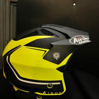 CASCO SEMINTEGRALE CARBONIO AIROH