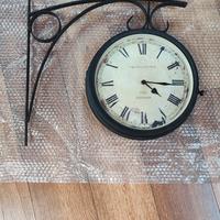 Orologio a muro in ferro battuto 