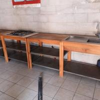 cucina, mobile bagno, stufa a pellet