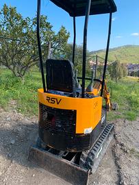 Mini escavatore 10quintali