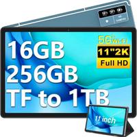 Tablet 11 Pollici Android 6GB+256GB 8600mha FHD