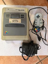 Nintendo Super Famicom, controller e alimentatore