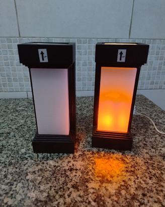 Coppia faretti da esterno a LED, nuovi