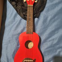 Ukulele Makala soprano dolphin red
