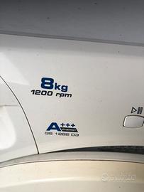 Lavatrice usata 7,8kg frontale A+++ 1200giri candy