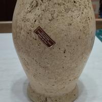 vaso in travertino di tivoli