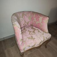 set 2 poltrone e 1 poggiapiedi