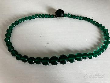 Collana verde vintage