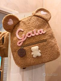 Zainetto Teddy personalizzato 