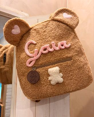 Zainetto Teddy personalizzato 