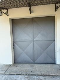 Portone in ferro verniciato