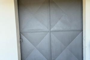 Portone in ferro verniciato