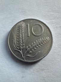 10 lire 1972