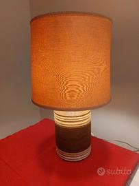 Lampada Vintage Ceramica Italiana - Anni '70