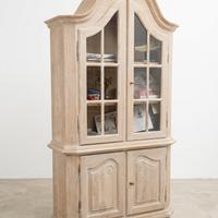 Credenza Provenzale in Rovere Massello Sbiancato