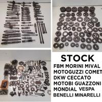 Stock ricambi moto epoca 60-70's nuovi usati